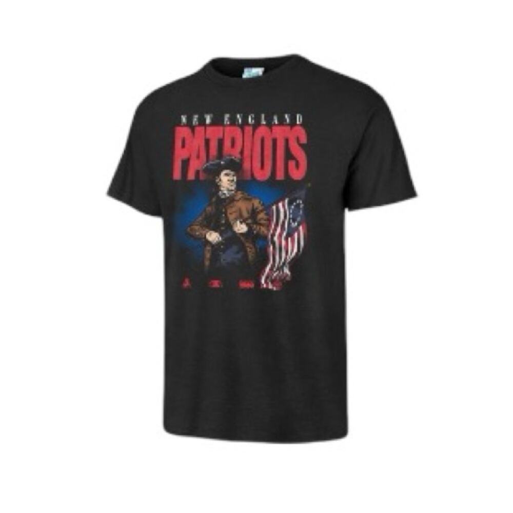 NWT Vintage '47 New England Patriots Historic Witness Tubular Tee Small